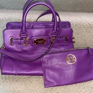Michael Kors Purse and matching wristlet